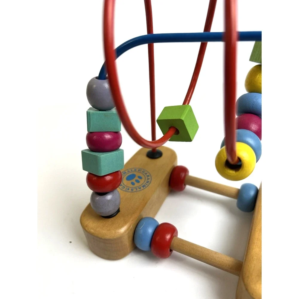 Garanimals Wooden Maze Toy For Infants Toddlers Builds Motor Skills Coordination